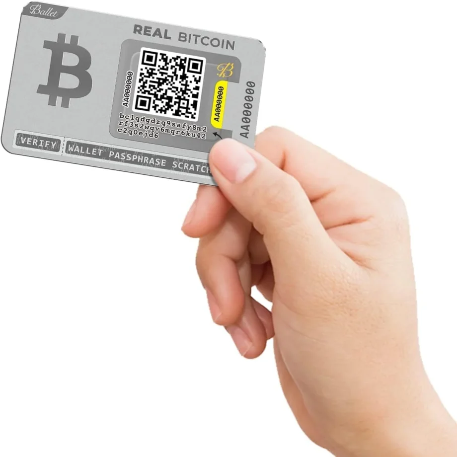 Ballet REAL Bitcoin cold storage